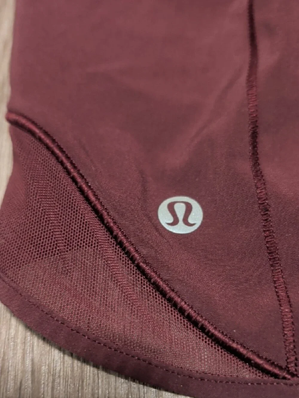 lululemon athletica Women's Athletic Shorts in Deep Maroon - Picture 2 of 5